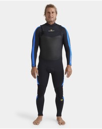 Billabong - Mens 3/2mm Oscillator Chest Zip Steamer Wetsuit