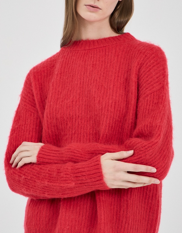 FRIEND of AUDREY - Fluffy Mohair Wool Jumper