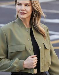 Sosandar - Utility Bomber Jacket