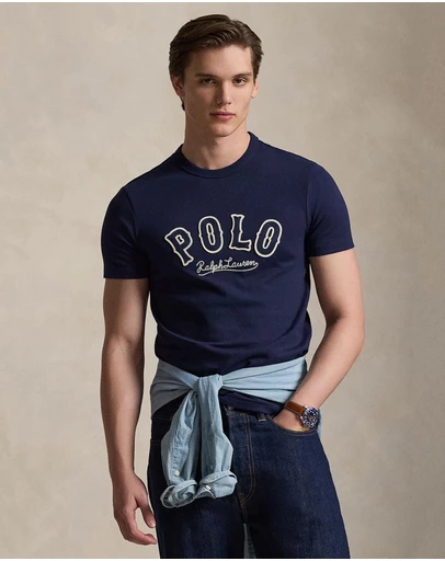 Polo Ralph Lauren - Custom Slim Fit Western-Logo T-Shirt - ICONIC EXCLUSIVE