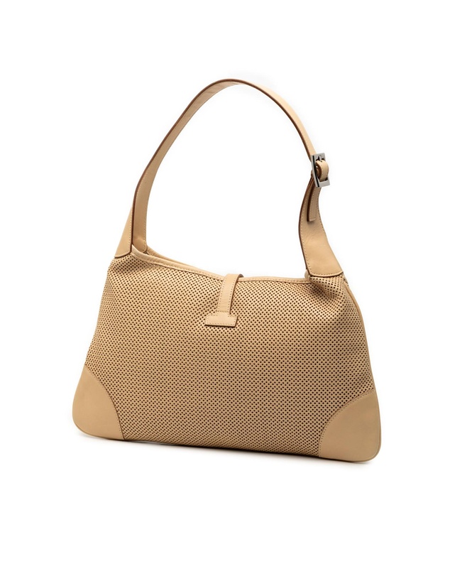 Pre-Loved by Azura Reborn - Pre-Loved Perforated Calfskin Jackie Hobo