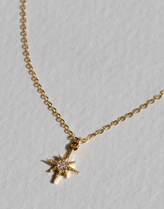 SAINT VALENTINE - North Star Necklace - Gold - ICONIC EXCLUSIVE