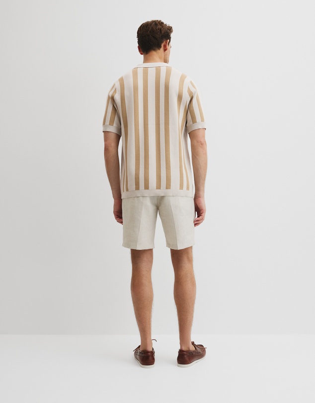 Country Road - Organically Grown Cotton Stripe Knit Shirt