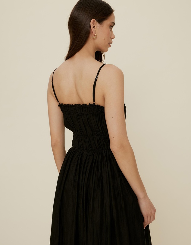 The Fated - Rosie Gathered Midi Dress