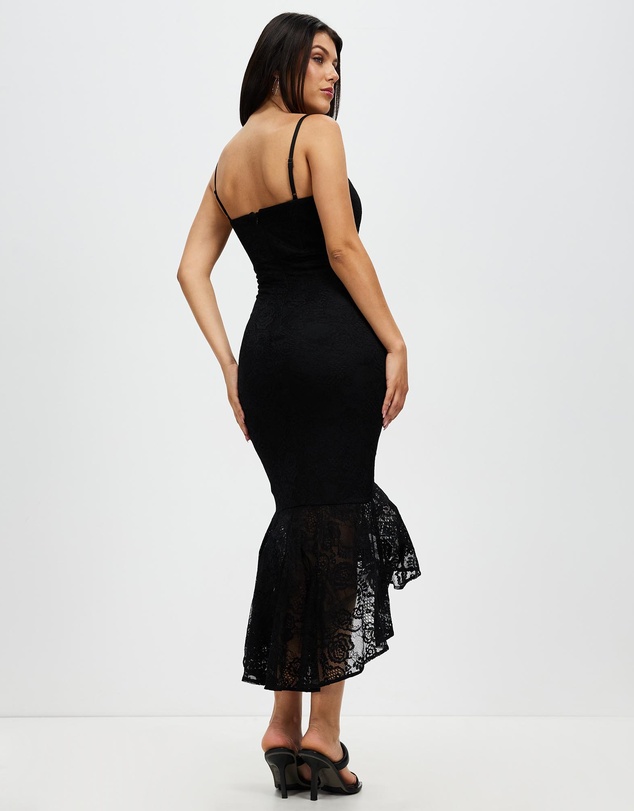 Romance by Honey and Beau - Amalia High Low Maxi Dress