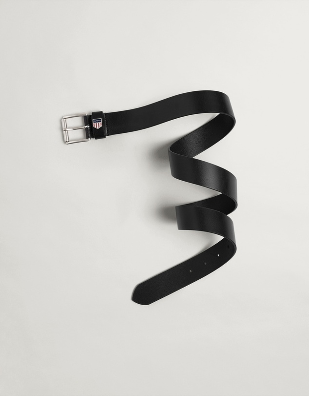 Gant - Retro Shield Leather Belt