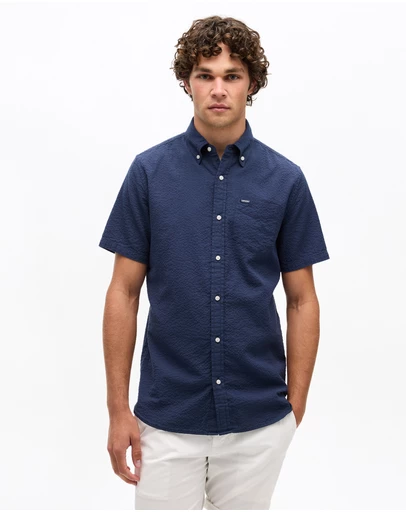 Superdry - Seersucker Short Sleeve Shirt