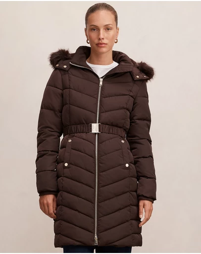 Forever New - Layla Long Puffer Jacket