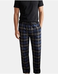 Henry Bucks - Henry Lounge Flannel Drawstring Pants