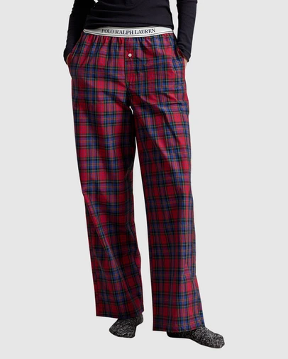 Polo Ralph Lauren - Tartan Cotton Poplin Sleep & Lounge Pant