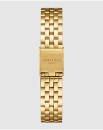 Rosefield - The Boxelle Champagne Gold-Tone Bracelet Watch