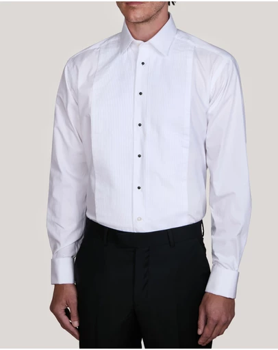 Abelard - Pleat Front Dinner Shirt Classic Fit