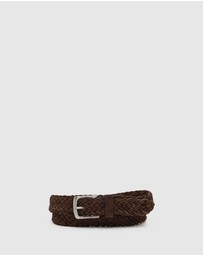 Oxford - Weston Mens Plaited Belt