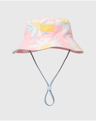 Goldie + Ace - Lightweight Cotton Twill Bucket Hat - ICONIC EXCLUSIVE - Babies-Teens