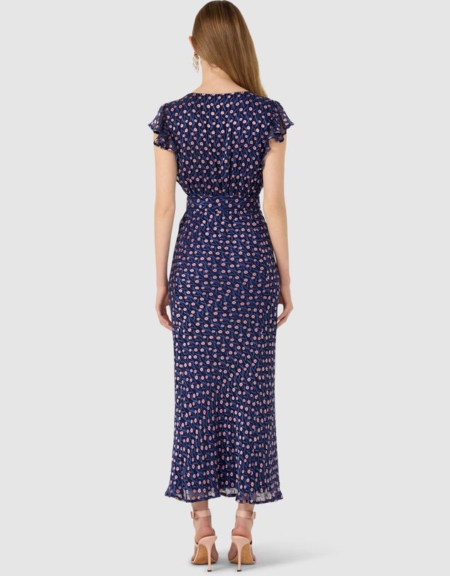 SACHA DRAKE - Fleur De Ly Midi Dress