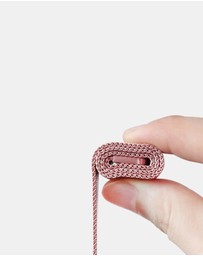 Friendie - Stainless Steel Woven Mesh Loop Band - The Melbourne - Apple Watch Compatible
