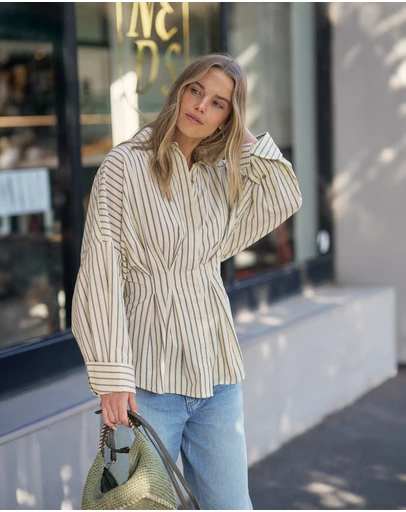 Ceres Life - Ella Pleat Shirt