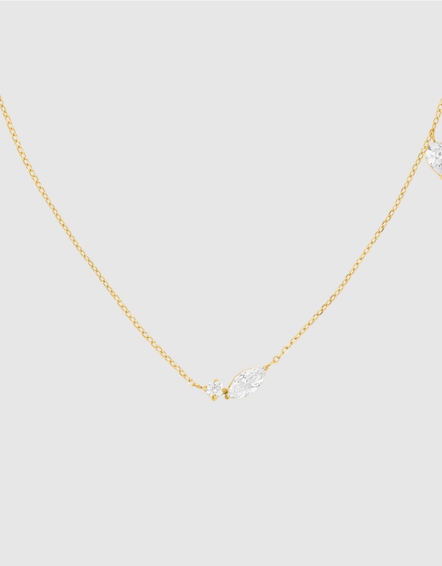 Rosefield - Mix Soft Gold-Tone Necklace