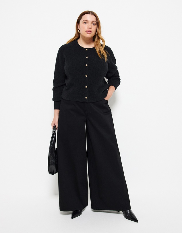 Commonry - Elasticated Wide Leg Jean