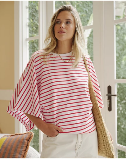Ceres Life - Lucy Relaxed Sleeve Tee