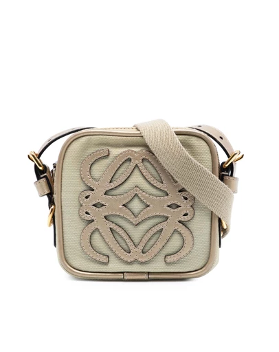 Pre-Loved by Azura Reborn - Pre-Loved Mini Canvas Anagram Crossbody