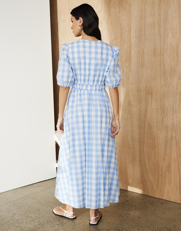Atmos&Here - Penny Gingham Maxi Dress