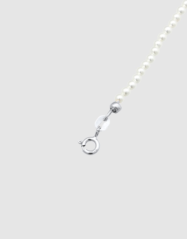 Elli Jewelry - Shell Pearl Choker Necklace in 925 Silver