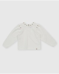 Goldie + Ace - Mini Strawberry LS Top