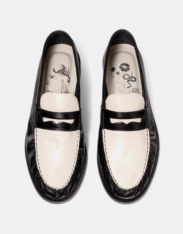 Duke + Dexter - Ezra Ruched Loafers