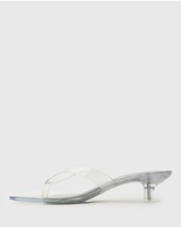Betts - Tyla Jelly Kitten Heel Thong Sandals