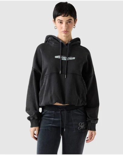 GUESS Originals - Guess Originals Bubble Hem Hoodie Sweatshirt