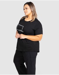 Love Your Wardrobe - LYW & Co Foil Print Tee