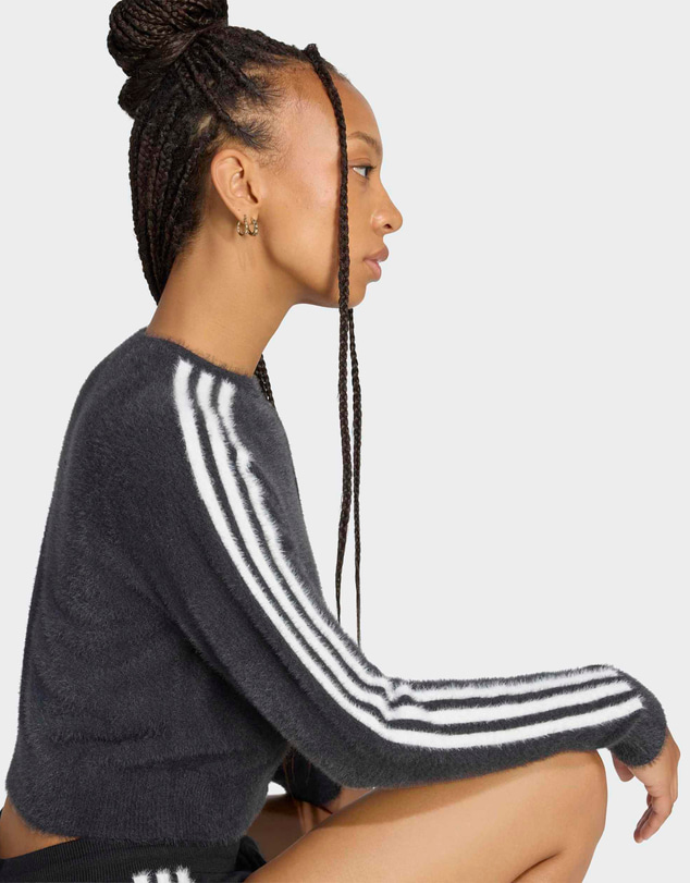 adidas Originals - Fluffy Knitted Cardigan Womens