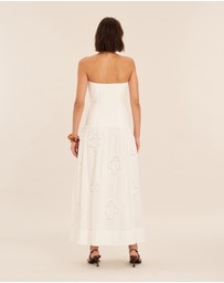AERE - Kiera Broderie Maxi Dress