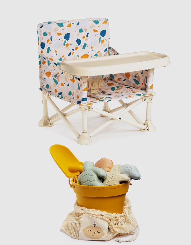 IZIMINI - Charlie Baby Chair V2 & Beach Toys