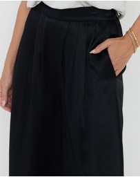 ALEXANDRA - Pizzi Pants Black