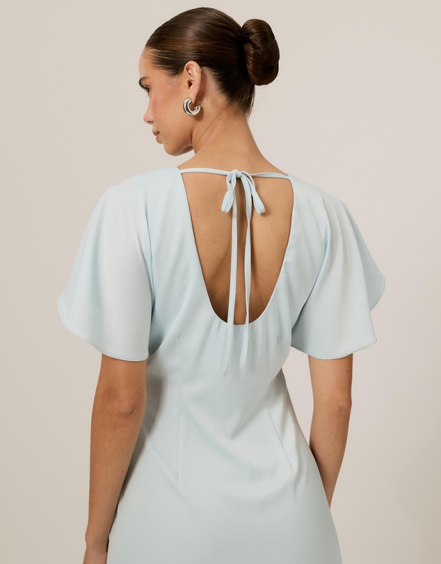 Tussah - Genevieve Satin Midi Dress