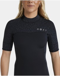 Roxy - Womens 2mm Swell natural Back Zip Springsuit