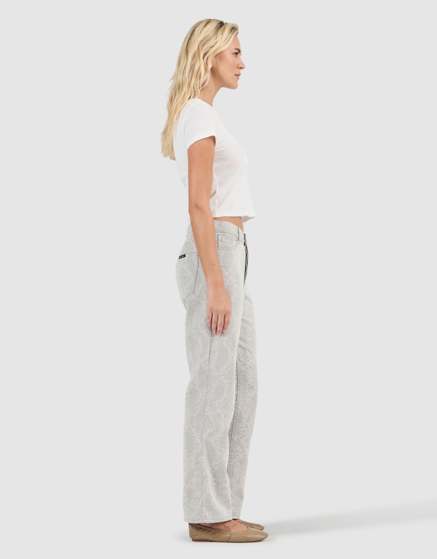 Rolla's - 90'S Boyfriend Jean - Python
