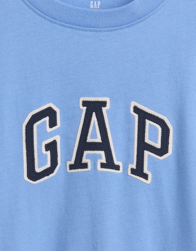 GAP - French Relaxed SS Logo T-Shirt - Teens