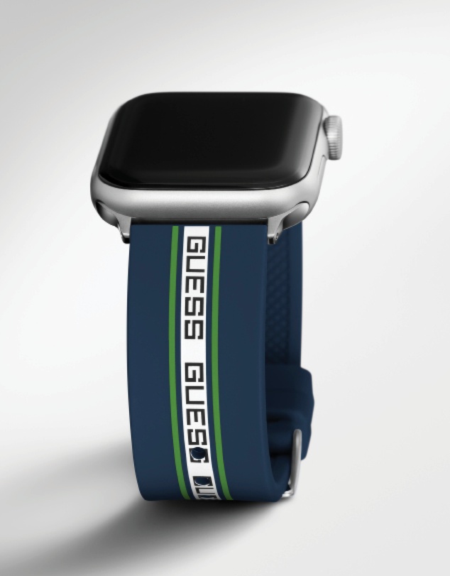 GUESS - Guess Apple Band - Navy Logo 42-44mm