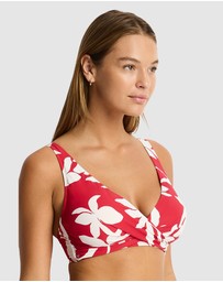 Sea Level Australia - Leilana Cross Front Multifit Bra Top