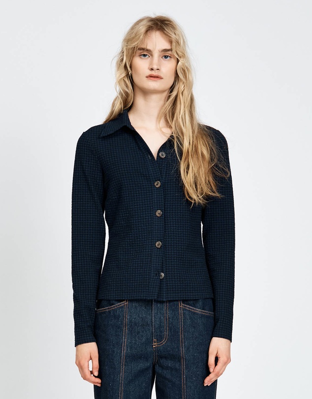 bul - Sade Shirt Navy Check