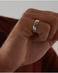 Najo - Bastion Men's Silver Ring