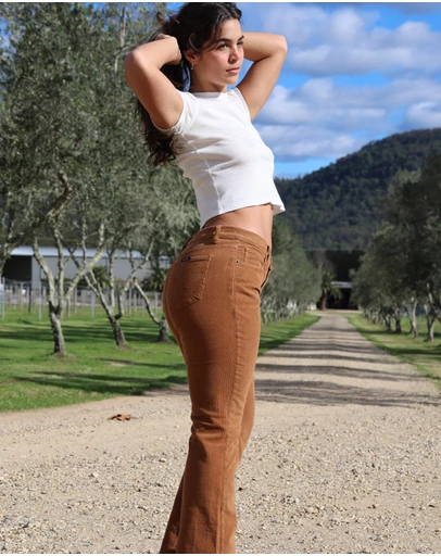 Rolla's - Midtown Boot Jean - Caramel Cord