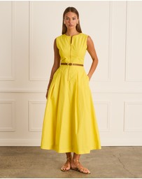 Heaven Australia - Citron Zip Up Dress