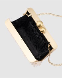 Olga Berg - Carlita Fringe Clutch