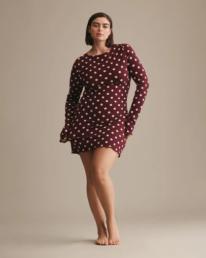 Resting - CloudKnit Jersey Marnie Long Sleeve Dress