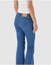 Rolla's - Downtown Flare Jean - Canyon Stone