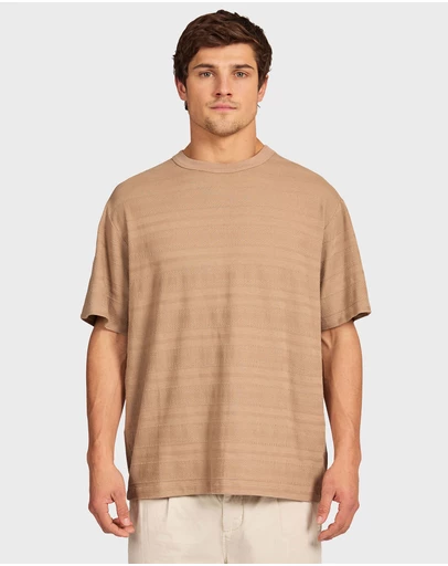 Academy Brand - Mac Jacquard Tee
